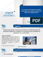 Beneficios de las pruebas de cemento según NMX-C-414-ONNCCE