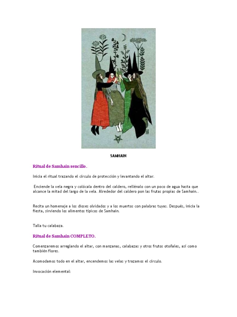 Ritual Completo de Samhain | PDF | Rituales