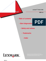 Lexmark™ E120, E120n (4506-1XX) Service Manual