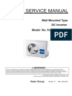 SERVICE MANUAL FOR WALL MOUNTED DC INVERTER AIR CONDITIONER