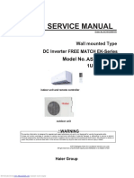 Service Manual: Wall Mounted Type