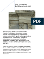 Sancho de Urdanibia. Un Marino Vasco de Irún en La Cádiz Del Siglo XVII