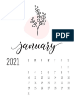 Calendar Template 46