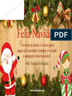 Tarjeta Navidad Papa Noel