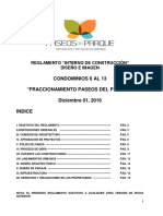 Reglamento de Construccion Diciembre 2016