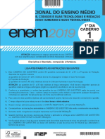 Caderno de Questoes 1 Dia Caderno 1 Azul Aplicacao Regular