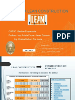 Filosofía Lean Construction cursos gestión proyectos