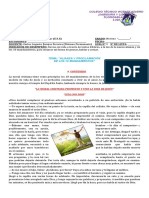 Tema: "Alianza Y Proclamación de Los 10 Mandamientos": A. Contenido