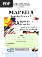 Mapeh 8 Module 2