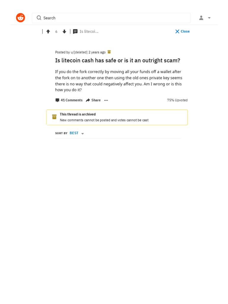Is Litecoin Cash Has Safe or Is It An Outright Scam?: Litecoin | PDF |  Internet | Business