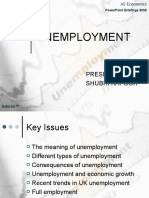 Unemployment: Presented By-Shubhi Kapoor