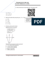 Materi Persamaan Garis TPS UTBK 2020