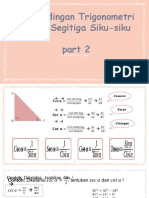 Perbandingan Trigono Metri PART 2