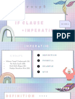 (Group 5) If Clause + Imperative-1