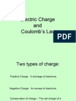 Electric Charge and Coulomd's Law