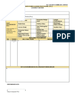 Borang Logsheet PLC