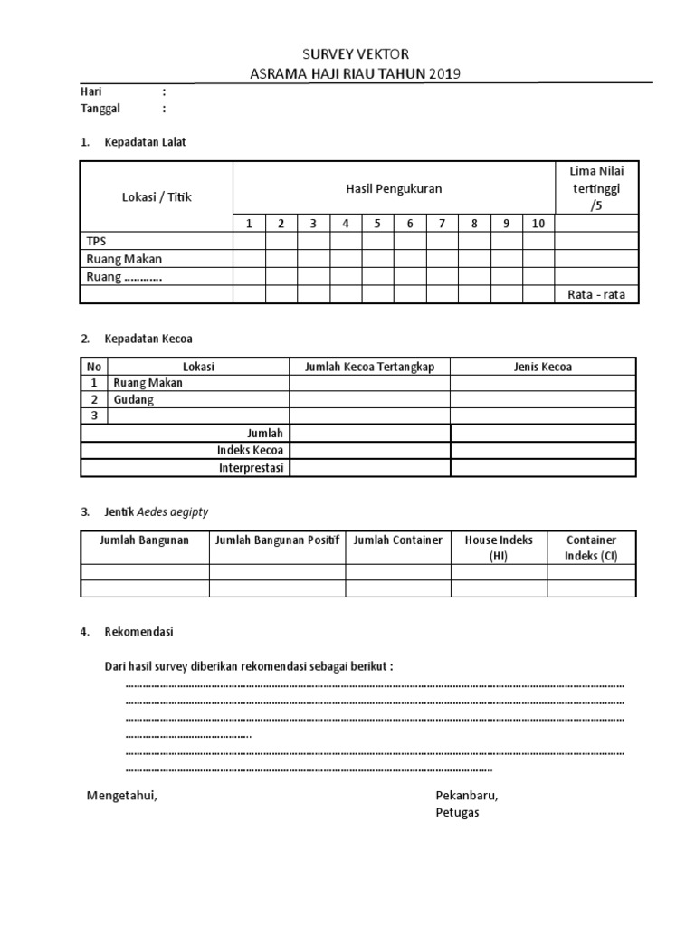 Form Vektor Haji | PDF