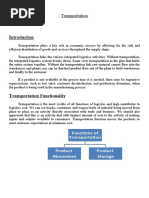 Logistics Transportation