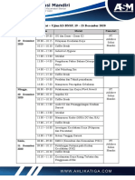 Silabus Pelatihan K3 BNSP (19 - 23 Desember 2020)