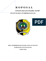 Proposal JLN Usaha Tani