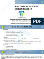 Bahan Mikroplaning Dan Rantai Dingin Vaksinasi COVID-19 Raveinal