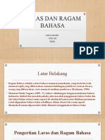 Laras Dan Ragam Bahasa