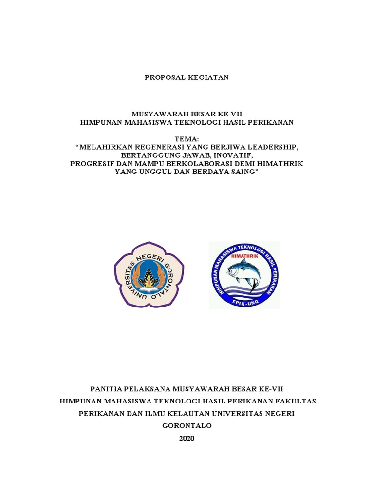 Proposal Kegiatan Mubes 2020 | PDF | Karier & Perkembangan | Seni