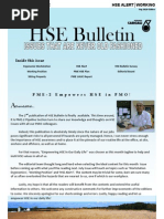 PME-2 HSE Bulletin - Rev 0