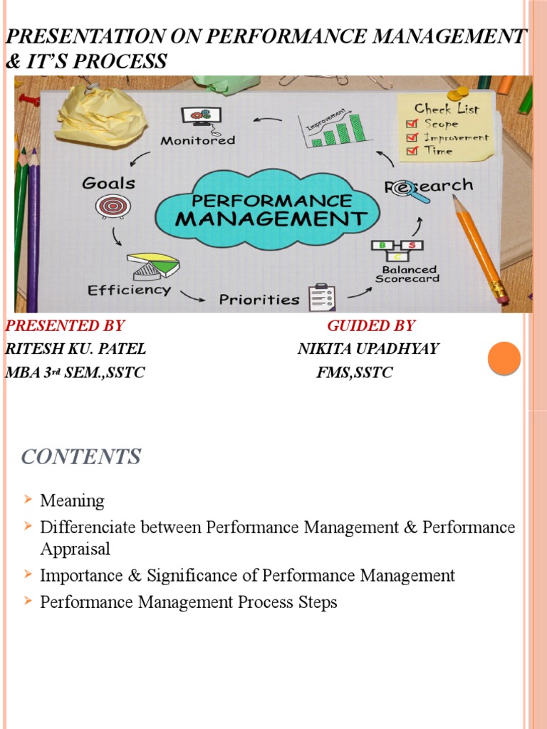 PM Presentation On Performance Management It S Process | PDF