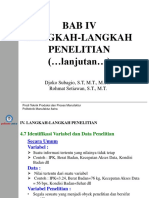 Langkah-Langkah Penelitian