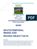 Spatiotemporal Mining and Moving Object Data: Hafiz Danish Nadeem