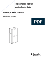 Operation and Maintenance Manual: Inrow Direct Expansion Cooling Units Inrow RP Acrp100, Acrp101, Acrp102