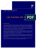 Pdhydc - U1 - Fuentes Del Derecho-2020