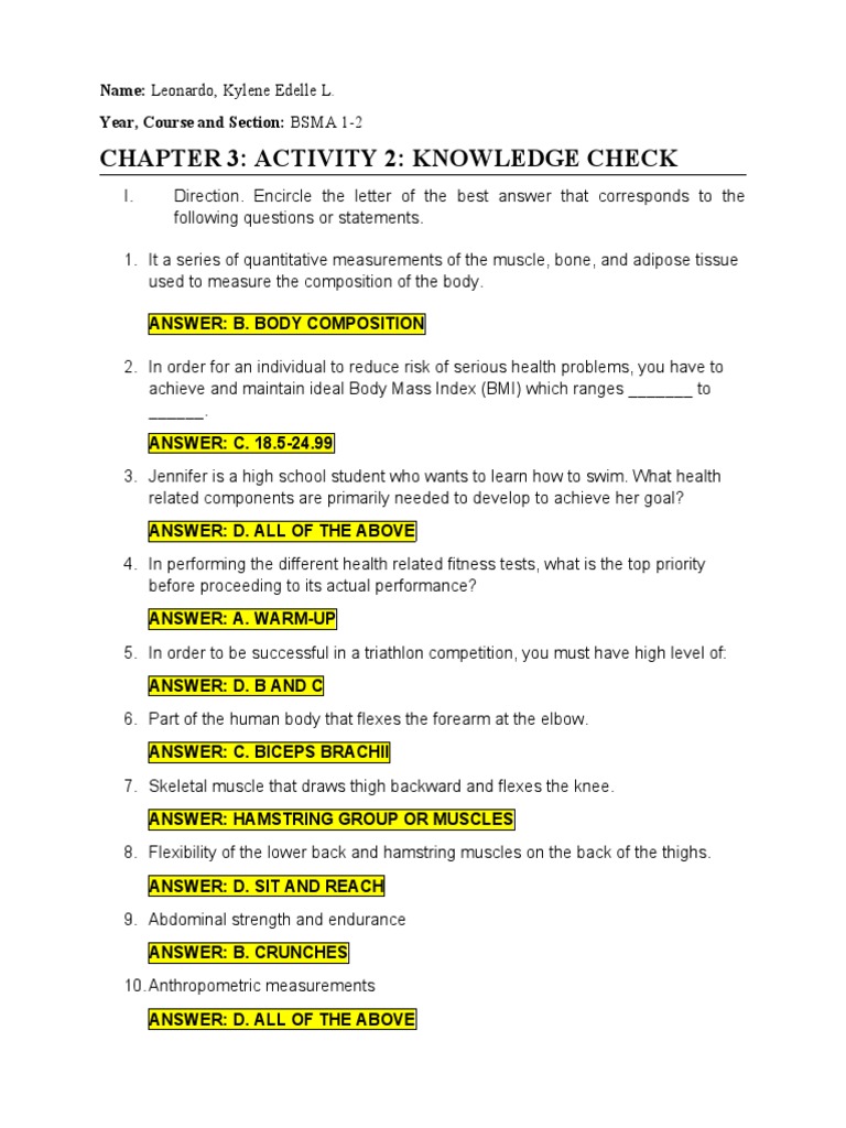 Activity 7 (Chap3-Knowledge Check) Dated January 29, 2021 | PDF