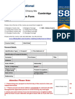 CELTA Application Form: Cambridge