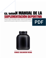 El Gran Manual Suplementacion Deportiva - Introduccion - Ismael - Galancho