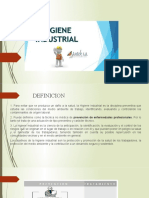 Clasificacion de Los Riesgos Higienicos