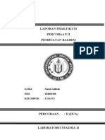 Laporan Praktikum Balsemm