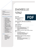 Danielle Vinz Resume Finised