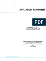 Lembar Kerja Praktikum Evaluasi Sensoris
