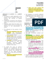 Chapter 2 - Admission To Practice: A. Judicial Control