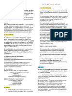 Prescription VS Lapses