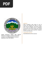 Indian Prison System With Special Reference To Rights of Women Prisoners