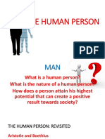 The Human Person