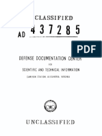 Unclassified: Defense Documentation Center