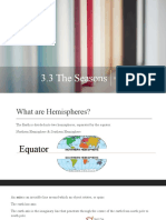 GCSE Physics 3.3 Seasons