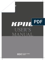 KP 110 - Eng Manual