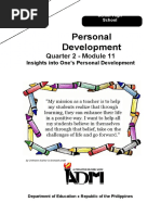 PerDev - Q2 - Module 11 - Insights-Into-Ones-Personal-Development - Ver1