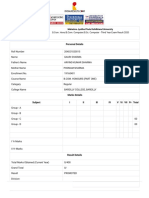 Hons - B.Com. Computer - B.Sc. Computer - Third Year Exam Result 2020 - Mahatma Jyotiba Phule Rohilkhand University