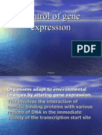 Regulation of gene expression Pro